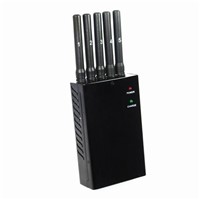 3G4G All Frequency Portable Cell Phone Jammer with 5 Powerful Antenna ( 4G LTE + 4G Wimax)