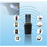 5 Antenna Portable Cell Phone & WI-Fi & GPS L1 Jammer