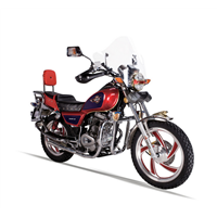 125/150cc Disc Brake Alloy Wheel Double Mufflers Motorcycle (SL125-C2)