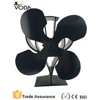China Manufacture Aluminum Alloy Heat Powered Stove Fan, 4 Blade Eco Fan, Stove Top Fan VDSF654B