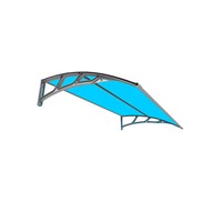 Canopy, Awnings, DIY Polycarbonate Awning/Sunshade/Canopy for Doors & Windows