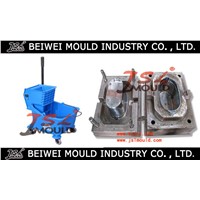 Customized Injection Plastic Mop Bucket with Wringer Mould