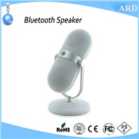 New Style Microphone Shape Stereo Wireless Bluetooth Speaker