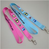 Cusotm High Quality Sublimation Lanyard with Key Ring