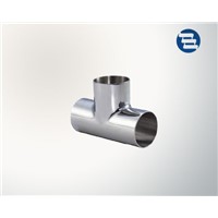 DIN 3A BPE SMS IDF Hygienic Stainless Steel Weld Equal Tee