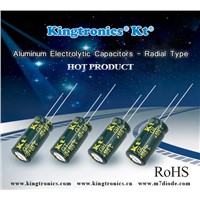 Kt Kingtronics Radial Aluminum Electrolytic Capacitors Order