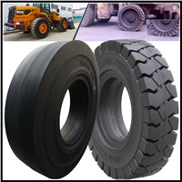 High Quality 10.00-20 Solid Rubber Tires for Trailers