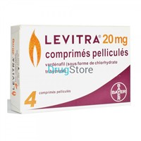 Buy Levitra Online 5mg, 10mg, 20mg Film-Coated Tablets