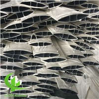 Architectural Metal Aluminum Sun Louver Aerofoil System