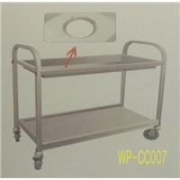 Stainless Steel Food Cleaning Cart for Commerical Kithen, Dining Room, Restaurant
