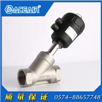 Pneumatically Actuated Angle Seat Valve