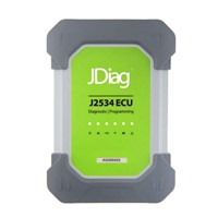 2017 JDiag Elite II Pro J2534 Diagnostic Tool with Full Adapters Support ECU Programming