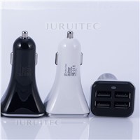 4 Port USB Car Charger 6.8A with Indicator Light, Travel USB Car Charger Wholesale
