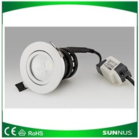 LED Spotlight, COB LED Downlight with RoHS Directive- & CE-Compliant