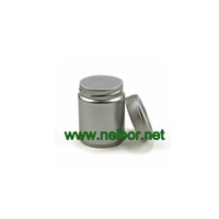 Metal Tin Spice Shaker with Pouring Holes & Clear Window