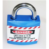 ABS Safety Mini Jacket Padlock with Chrome Plating Process