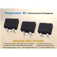 Kt Kingtronics Bridge Rectifiers MBS Cross to Diotec/ Fairchild
