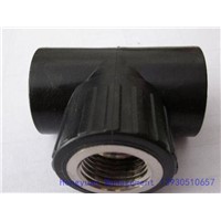 PE Copper Inside Thread Tee Pipe Fitting