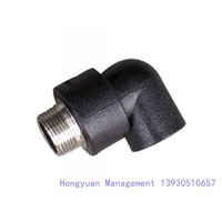 PE Copper Outside Thread Elbow Pipe Fitting