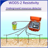 Waterproof 1D/2D Underground Water Detector, Resistivity Meter