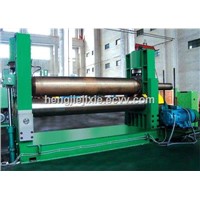 Hydraulic Adjust up Roller Symmetrical 3-Roller Rolling Machine with 2 Fixed Lower Rollers