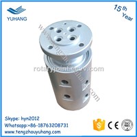 4 Channel High Pressuer Hydraulic Rotary Union 4 Passage Pneumatic Rotary Joint