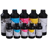 UV Curable Ink for Konica 510 1024 25/42/14PL Soft Media as PVC Banner
