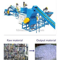 300-2000kg/h PET Recycling Washing Line