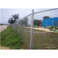 ASTM 392 Heavily Galvanized Chain Link Fence with Accessories Zinc Mass 366g