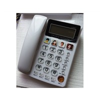 Stock Caller ID Telephone, New Quality Landline Analog Phone.