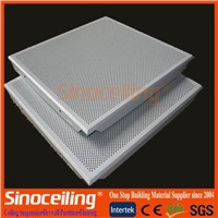 Perforated Aluminum Acoustic Ceiling Tile, Metal Ceiling