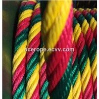 16mm PP Triple Color Combination Rope