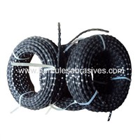 11.5 Mm Rubber Diamond Wire Saw for Granite Quarrying
