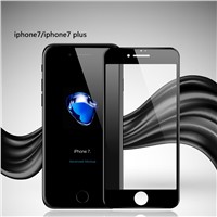 0.33mm 3D Curved Edge Carbon Fiber Tempered Glass Screen Protector for iPhone 7