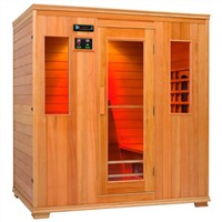 Wooden Steam & Sauna Combined Room