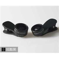 Best Selling 195 Fisheye Lens+0.36x Super Wide Angle+15X Macro Lens Kit