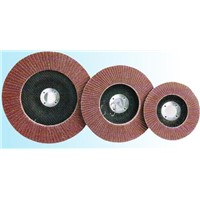 125x22mm G60 Flap Disc with Plastic Fiber Backing for Metal Polishing