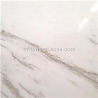 Good Quality Polished White Marble Salb with Cheap Peice