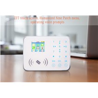 GSM Wireless GSM Home Alarm System Kit RFID Card 433/315mhz Frequency GSM Security Alarm System BL-CG08