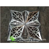 Custom Made Aluminum Metal CNC Perforated Cutting Panel For Facade Cladding