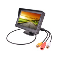 4.3 Inch High Resolution Car Color TFT LCD Camera Monitor
