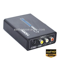 AV/S-Video to HDMI Converter