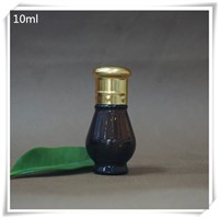 10ml Amber Gourd Shape Essential Oil Glass Bottle with the Eyedropper