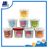 4oz 120ml Disposable Custom Printed Ice Cream Paper Cups with Lids
