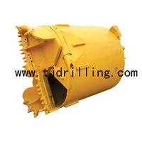 Double Cut Rock Drilling Bucket with Collar Plate