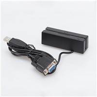 EMV Hi-Co &amp;amp; Lo-Co USB Magnetic Strip 3 Tracks Magstrip Card Reader MSR100 Reads ISO7811