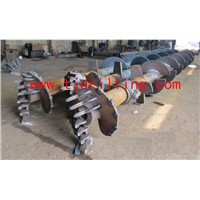 Triple-Axis Flight Auger for Soil Mix Wall