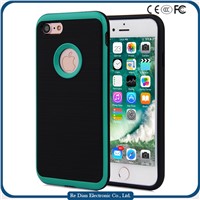 2017 Hot Sales Mobile Phone Case for iPhone 7, 2 in 1 TPU+PC Case for iPhone 7
