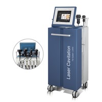 Cavitation Slimming Machine with Multipolar Lipo Laser, Ultrasonic Cavitation & RF Treatment Head for Fat Removal