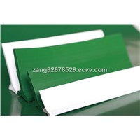 Lianshun White /Green PVC Conveyor Belt Barrier